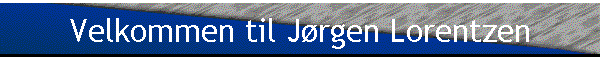 Velkommen til Jørgen Lorentzen